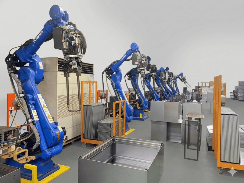 Robotic Spot Welding Gun