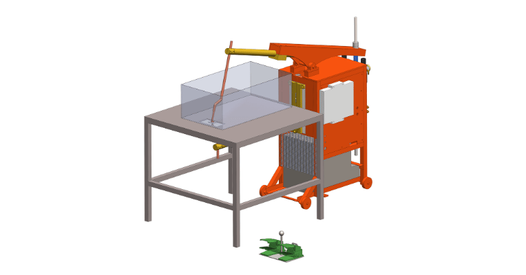 Pneumatic Rocker Arm Spot Welder