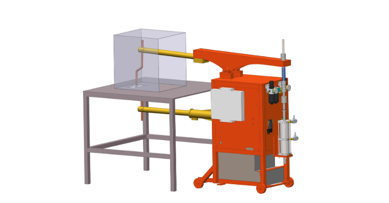Pneumatic Rocker Arm Spot Welder